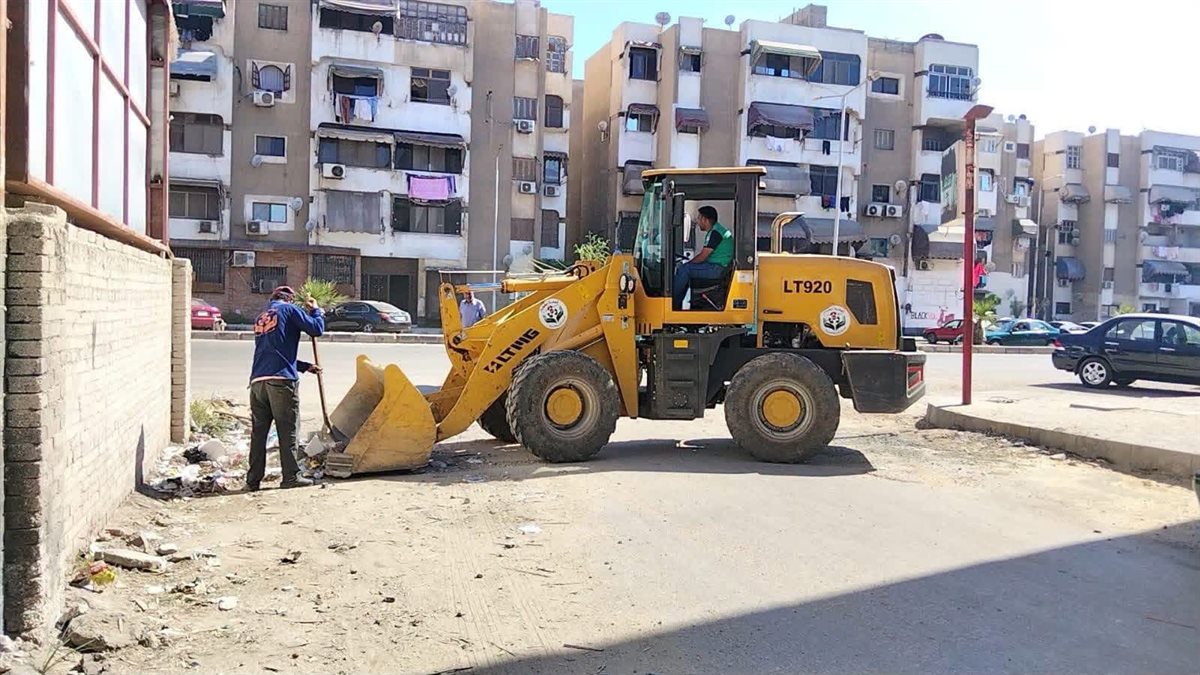 حملات ميدانية مكثفة لإزالة الإشغالات والنظافة