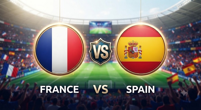 France vs Spain live&nbsp;