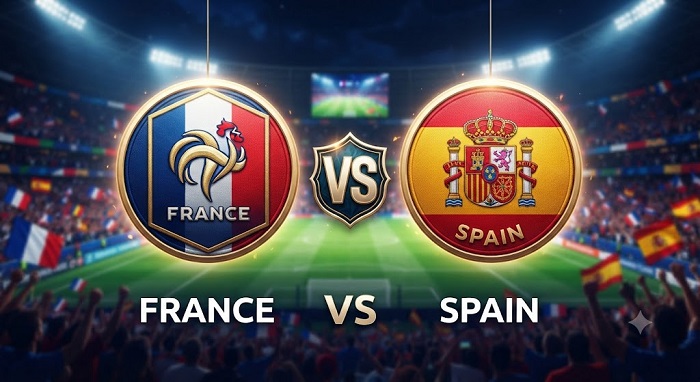 France vs Spain live&nbsp;