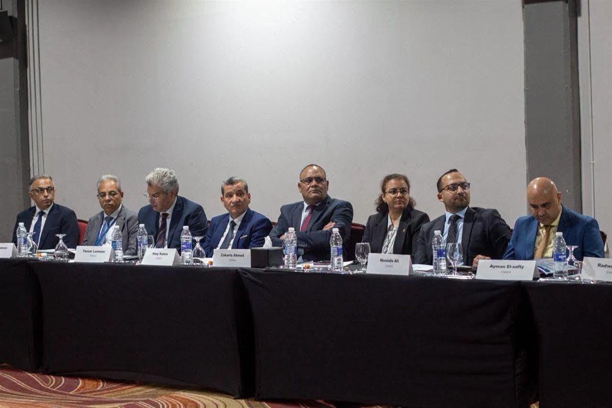 جانب من الجلسة الرابعة لمجلس إدارة الهيئة
