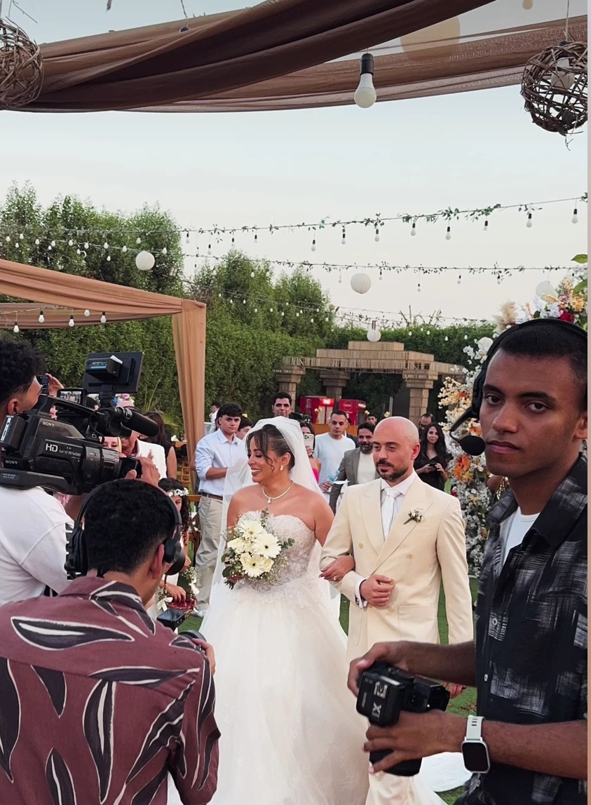 حفل زفاف الإعلامية زهرة رامي