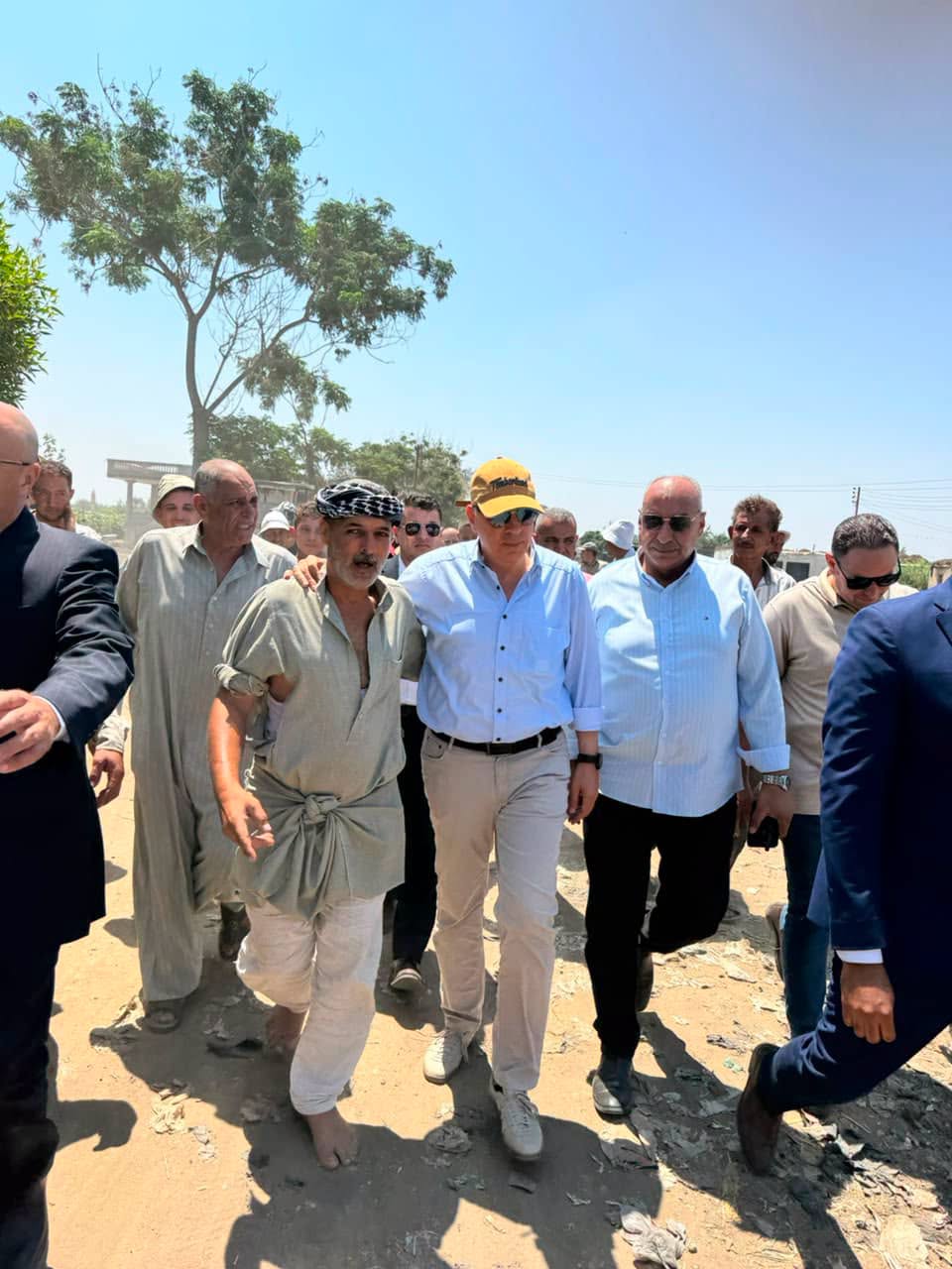 جانب من زيارة الوزير للشرقية