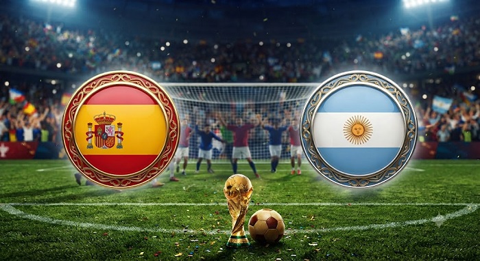 Spain vs Argentina live