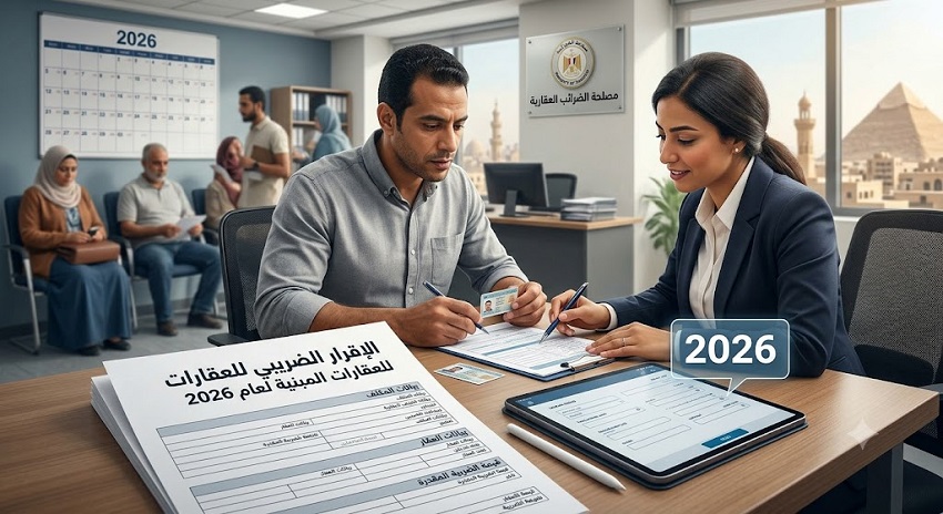 الإقرار الضريبي للعقارات 2026
