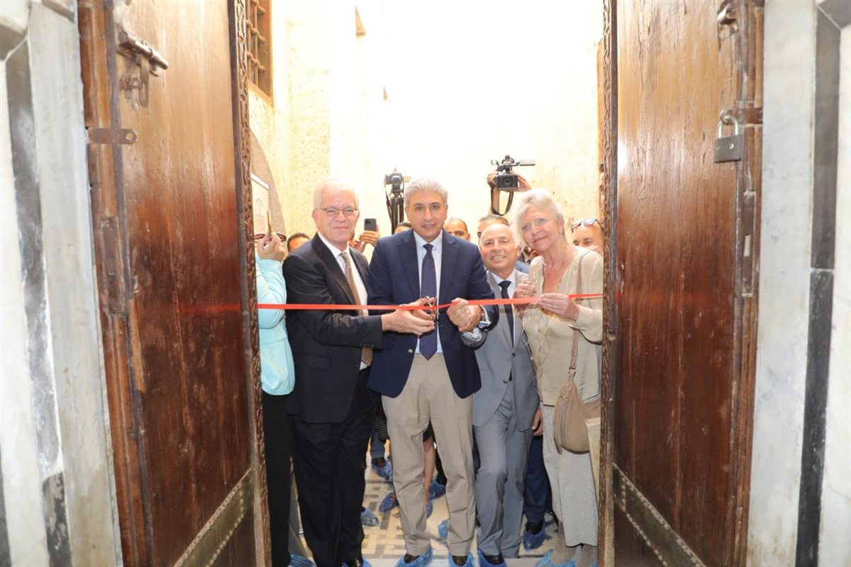 جانب من افتتاح قبة قايتباي
