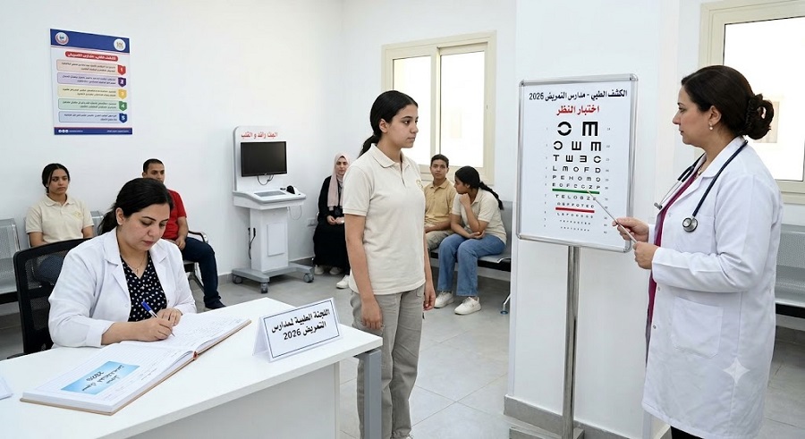 الكشف الطبي في مدارس التمريض 2026