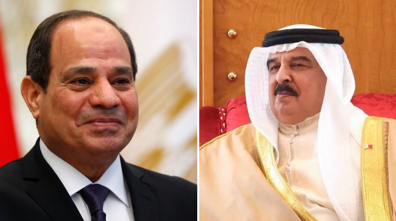 <strong>العاهل البحريني الملك حمد بن عيسى آل خليفة والرئيس السيسي</strong>