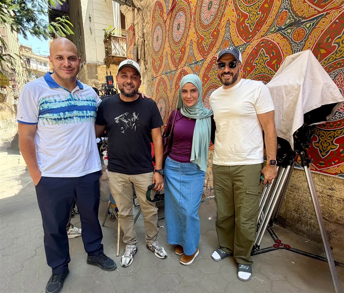 صبا مبارك تبدأ تصوير حكاية السوبر ماركت