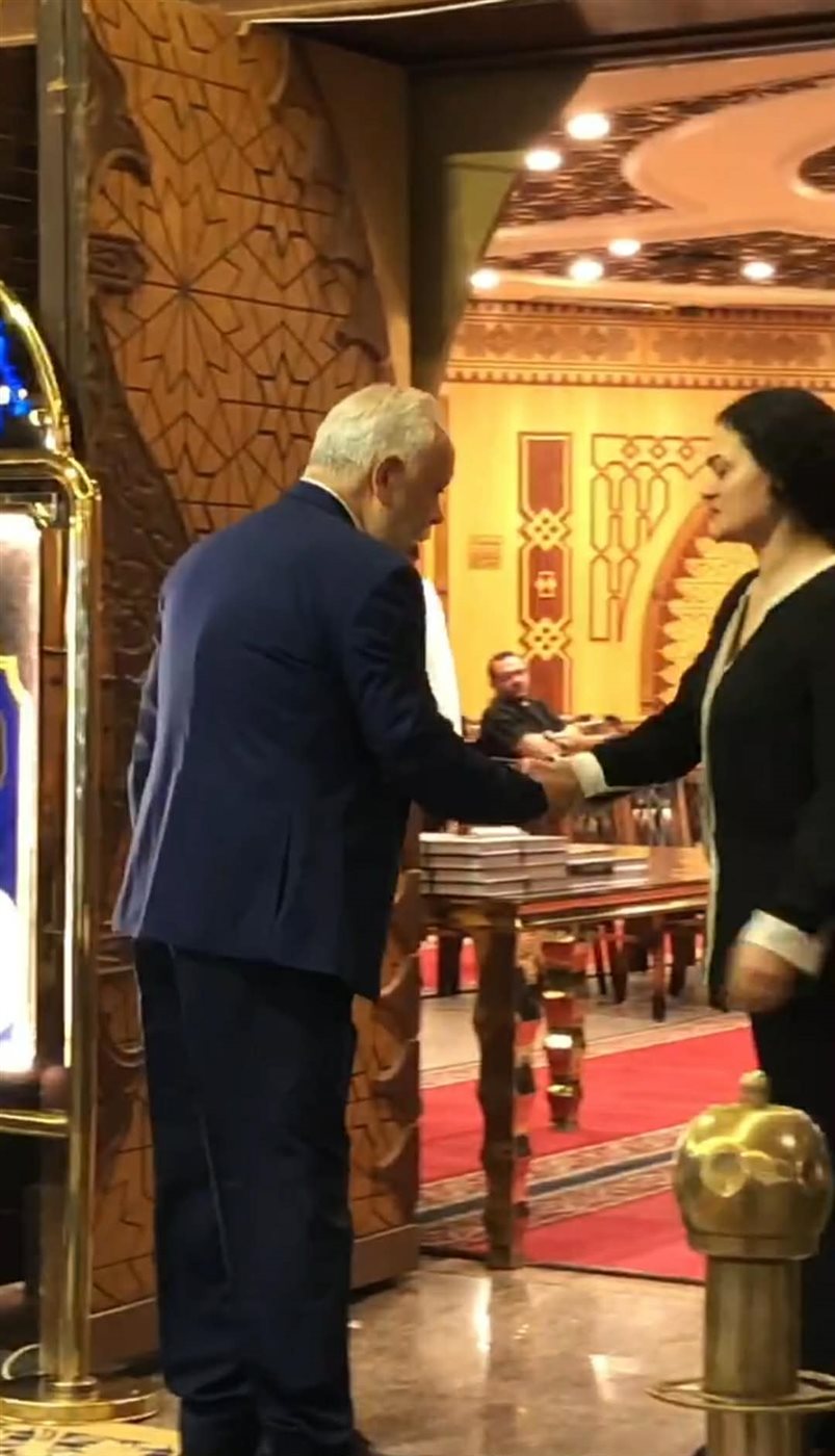 عزاء والد الفنانة رباب طارق