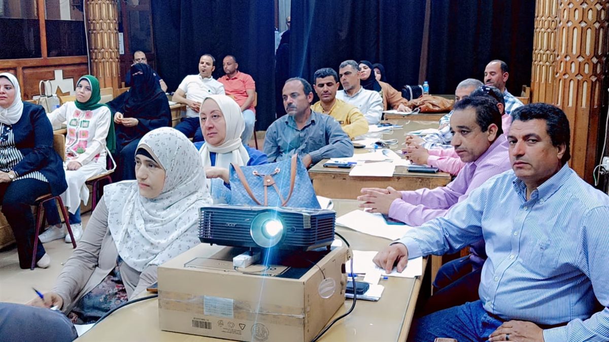 مدير تعليم الفيوم: يشهد ورشة عمل لتدريب منسقي المدارس للتسجيل على منصة شبكة اليونسكو