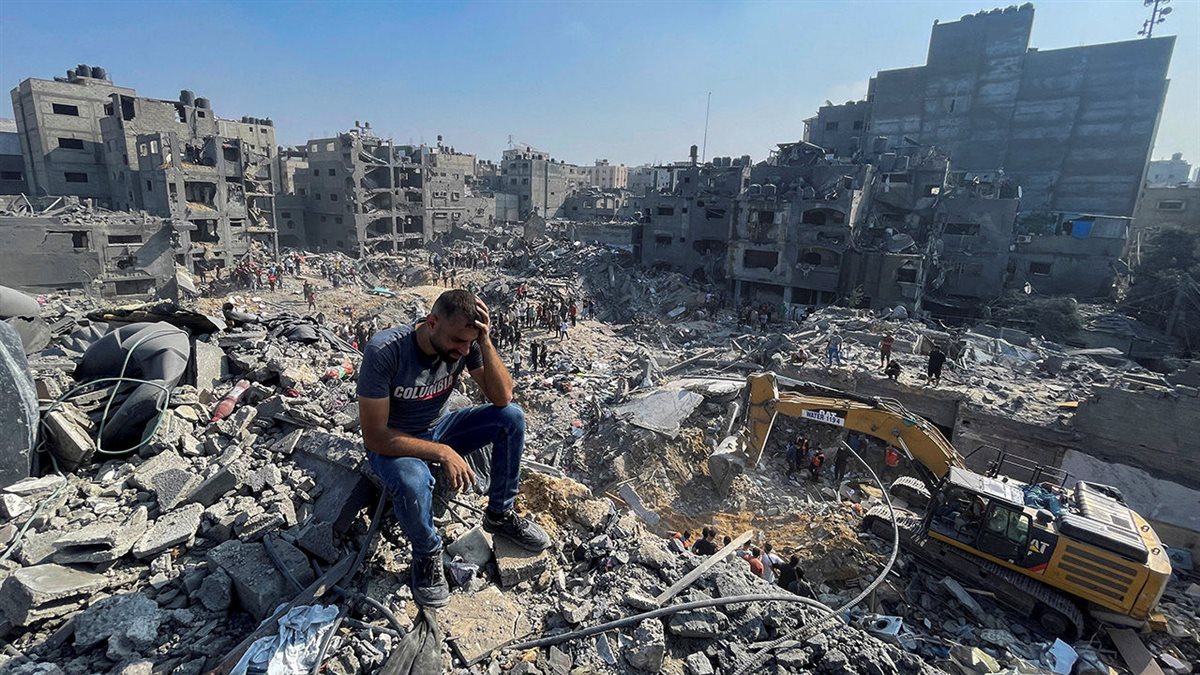 الدمار في قطاع غزة