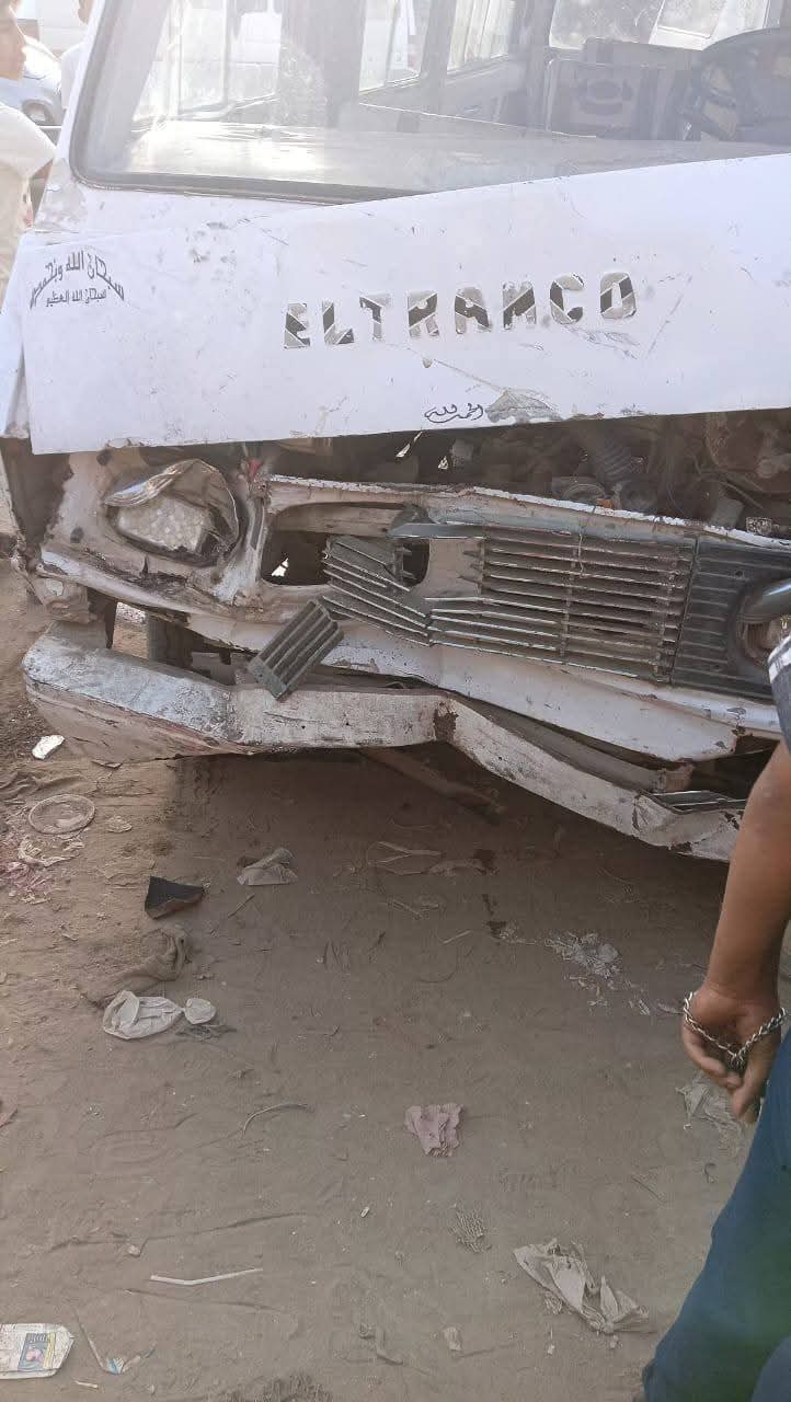 آثار الحادث