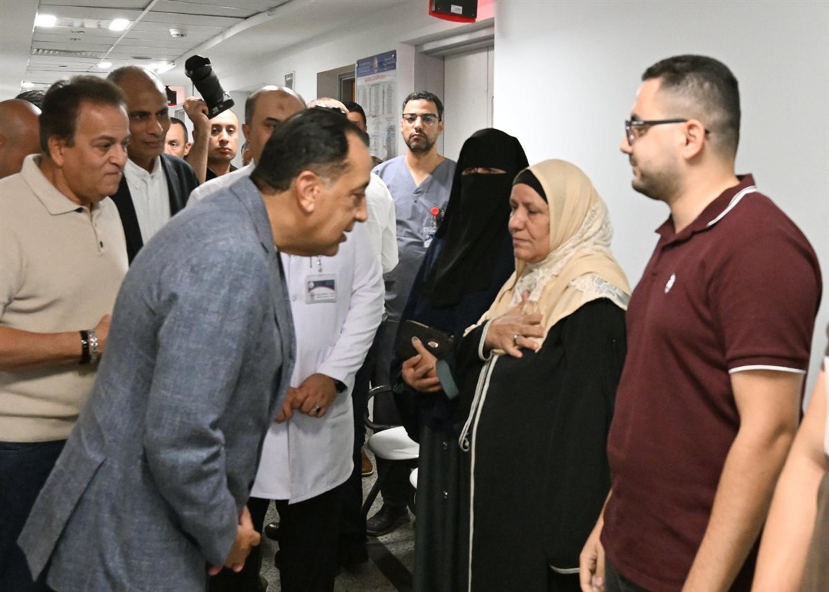 جانب من جولة رئيس الوزراء&nbsp;