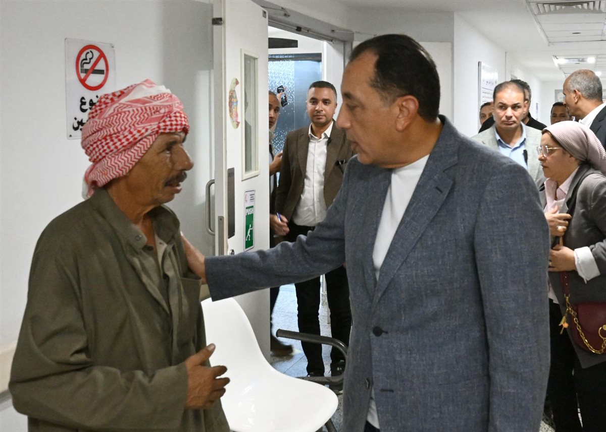 جانب من جولة رئيس الوزراء&nbsp;