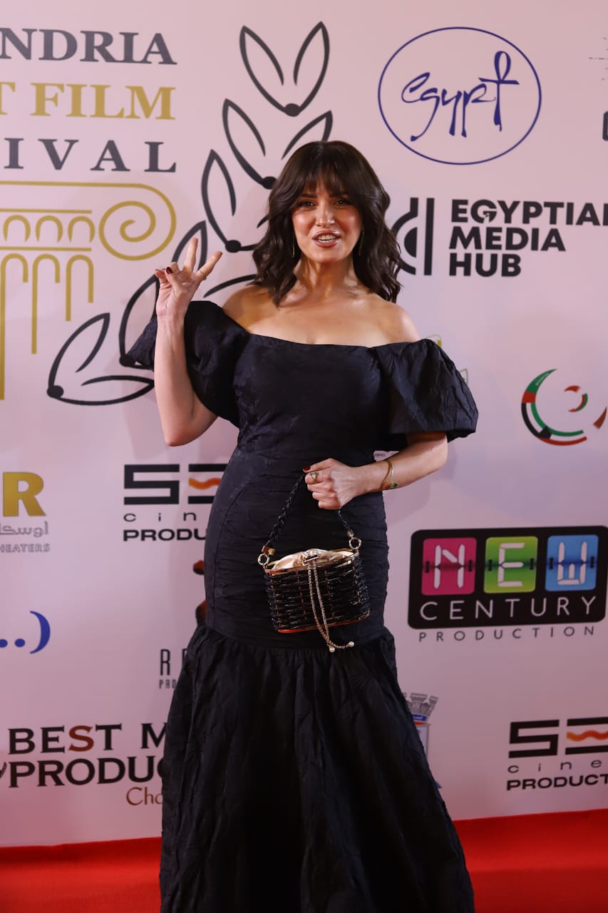 ريهام عبد الغفور بلوك جديد في مهرجان الإسكندرية للفيلم القصير