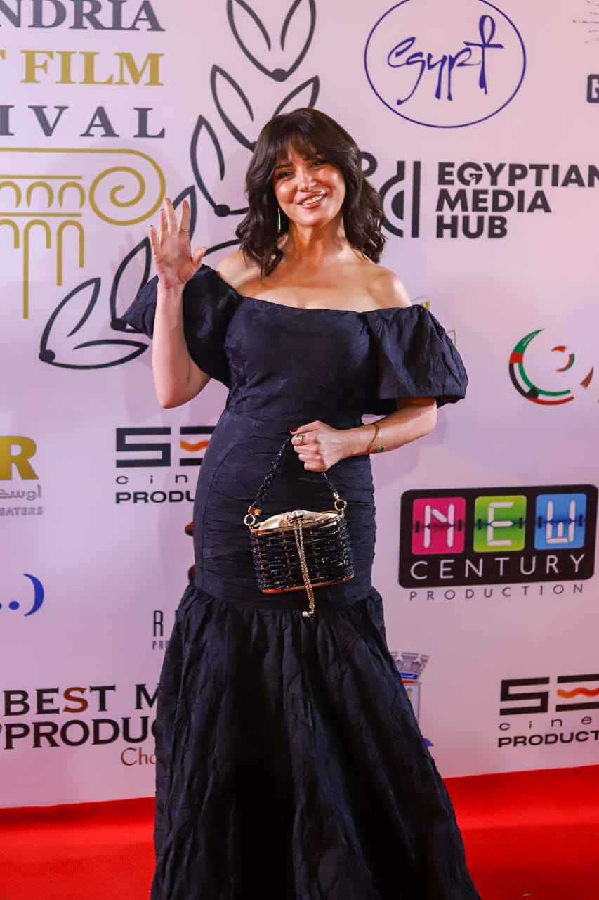 ريهام عبد الغفور بلوك جديد في مهرجان الإسكندرية للفيلم القصير