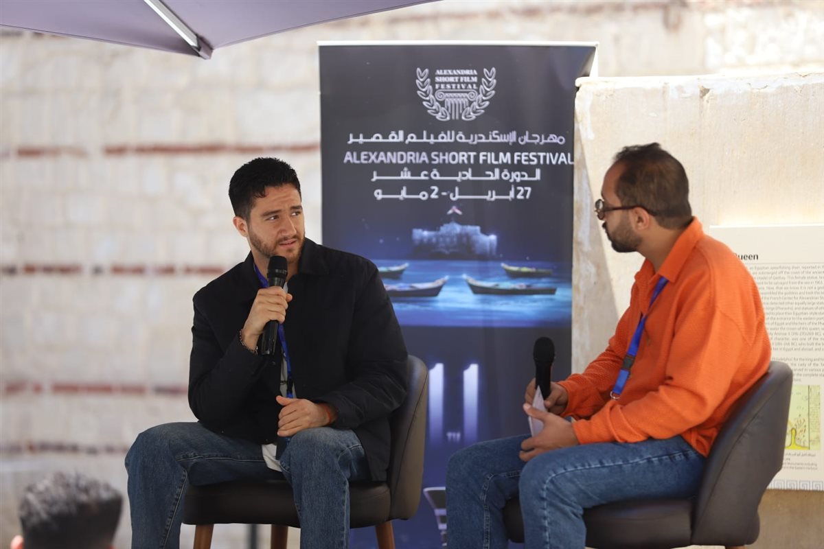 ماستر كلاس أحمد مالك في مهرجان الإسكندرية