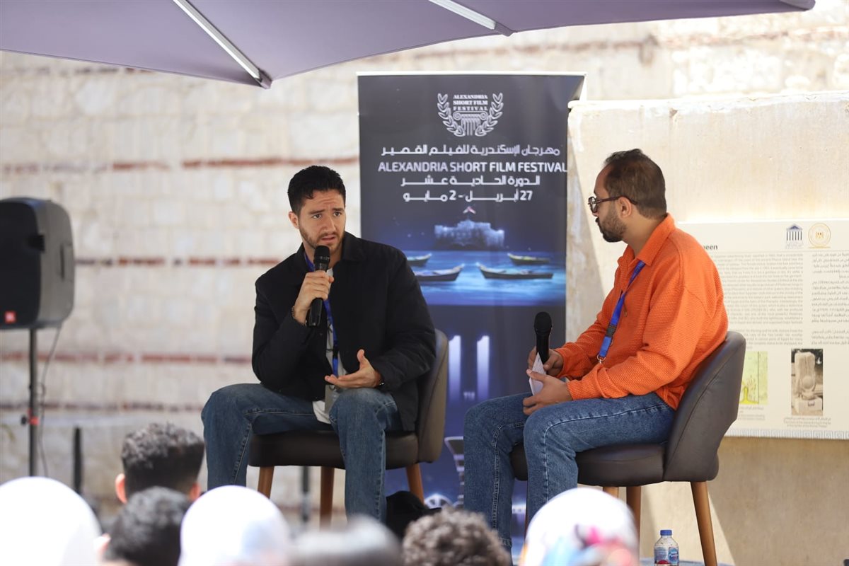 ماستر كلاس أحمد مالك في مهرجان الإسكندرية