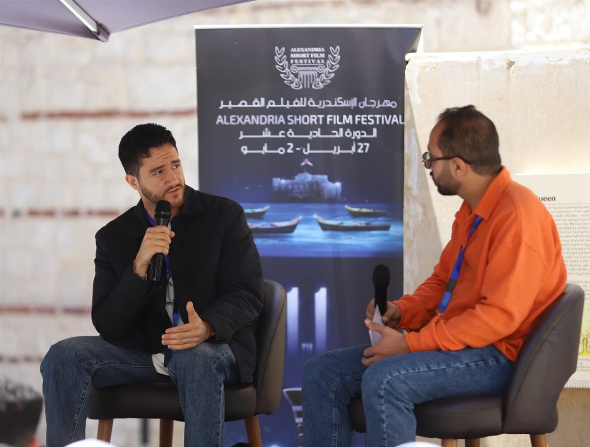 ماستر كلاس أحمد مالك في مهرجان الإسكندرية