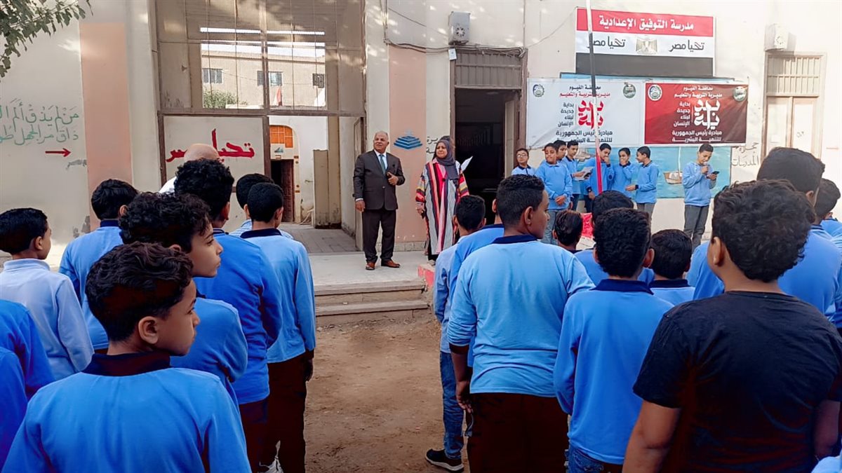 جولة ميدانية لمدير تعليم الفيوم لمتابعة المدارس