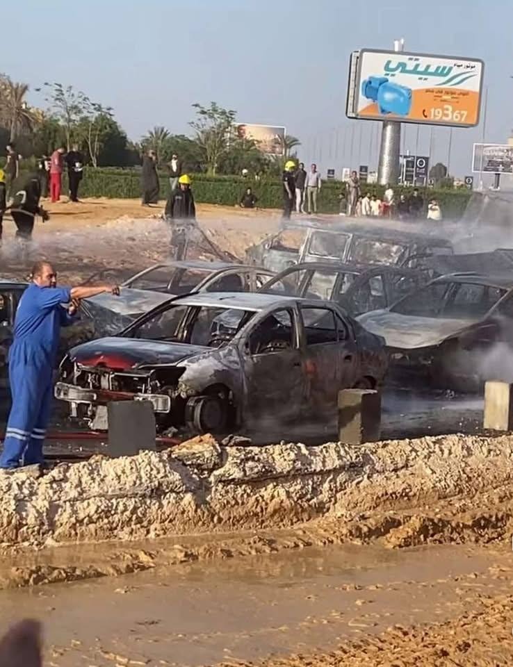 السيطرة على الحريق 