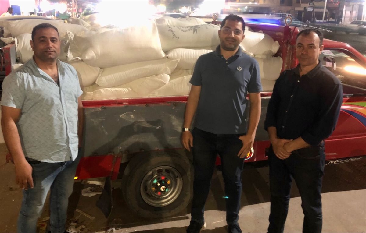 ضبط 2 طن ونص دقيق بلدي مدعم مخصص للمخابز البلدية قبل بيعه بالسوق السوداء بالفيوم