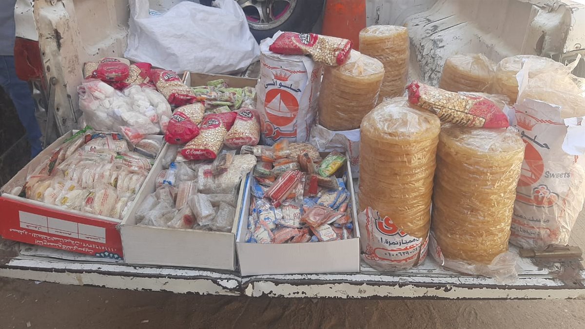 ضبط 2 طن ونص دقيق بلدي مدعم مخصص للمخابز البلدية قبل بيعه بالسوق السوداء بالفيوم