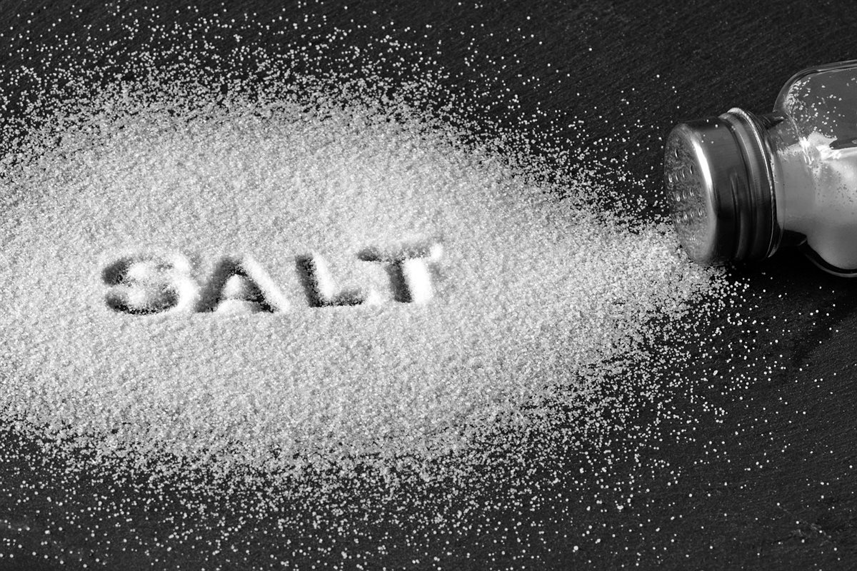 Foods high in salt