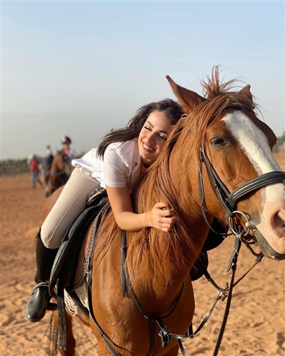 عارضة الأزياء سارة الأردنية