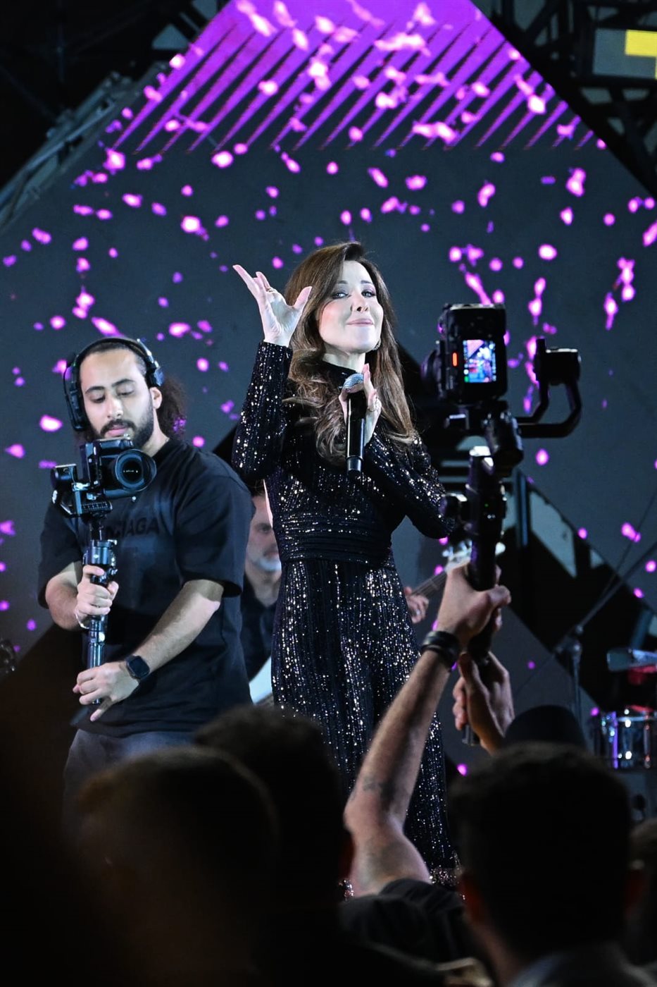 نانسي عجرم في حفل المتحف المصري الكبير