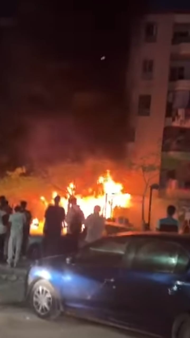 حريق محل إكسسوارات بمنطقة المقطم
