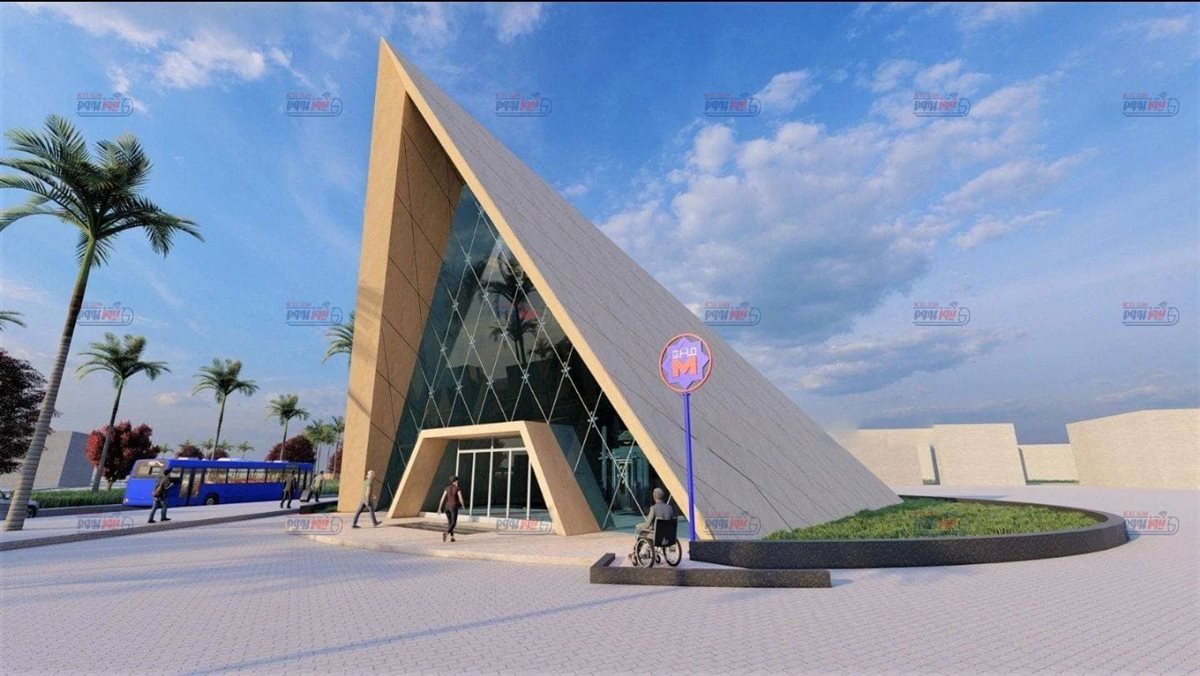 مدخل محطة مترو الرماية