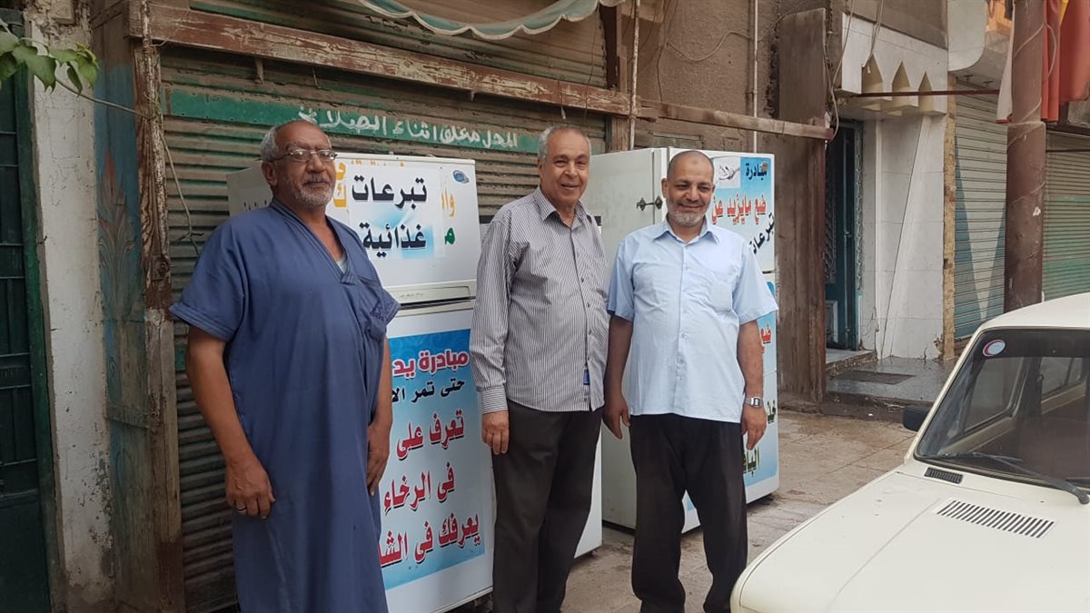 3 ثلاجات بالفيوم مبادرة