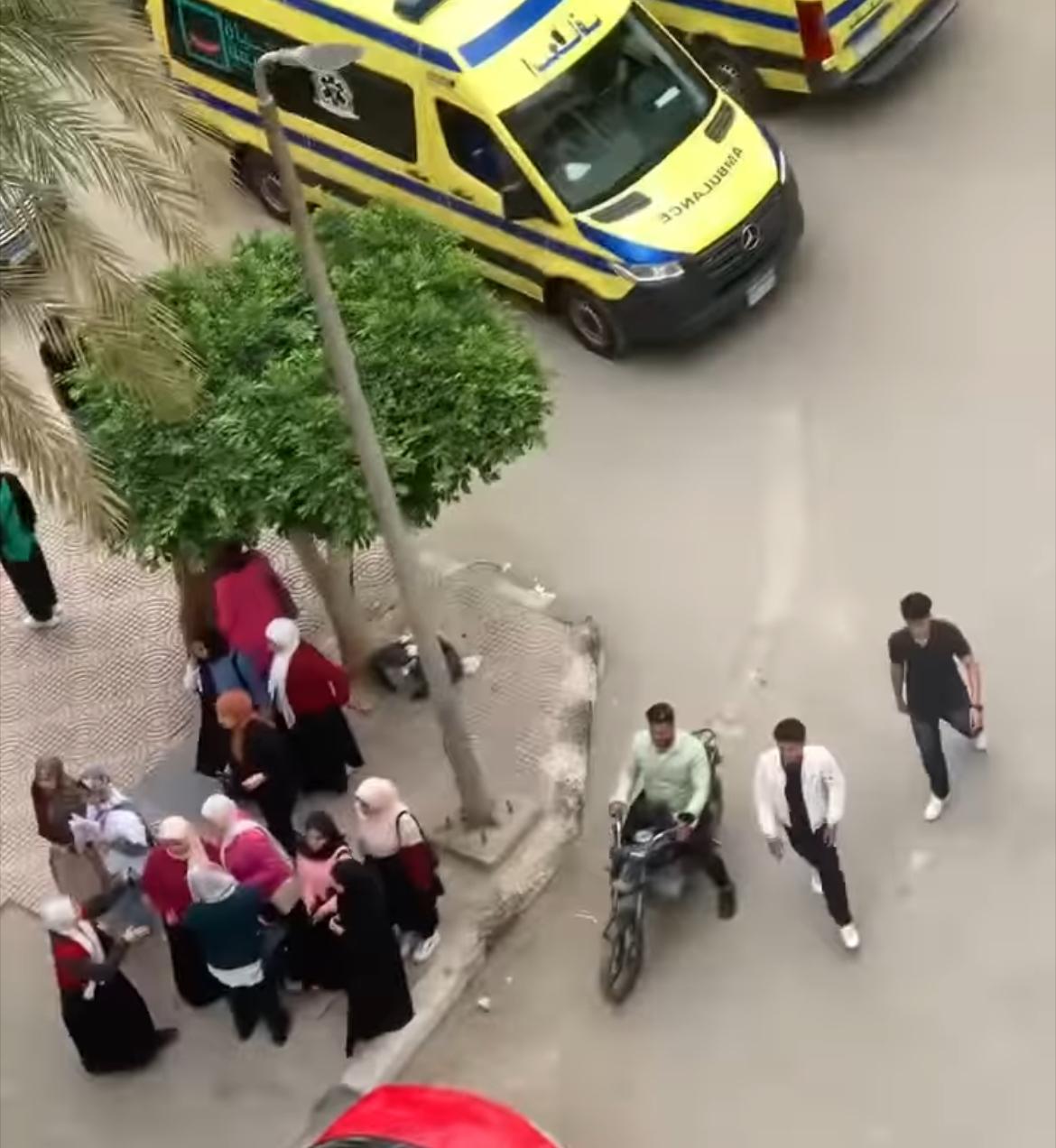 <strong>حادث طالبة كلية علوم الزقازيق</strong>
