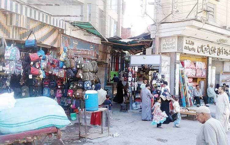 الشارع المعرش بالفيوم