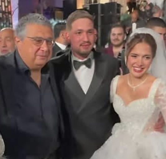 ماجد الكدواني في حفل زفاف رنا رئيس