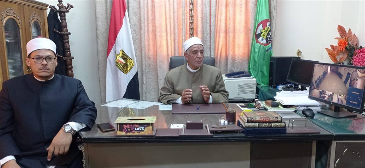 تفاصيل أجتماع وكيل أوقاف الفيوم بالمفتشين ومديري إدراتي مركز جنوب وشمال