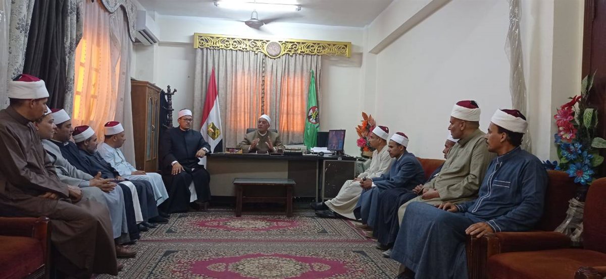 تفاصيل أجتماع وكيل أوقاف الفيوم بالمفتشين ومديري إدراتي مركز جنوب وشمال