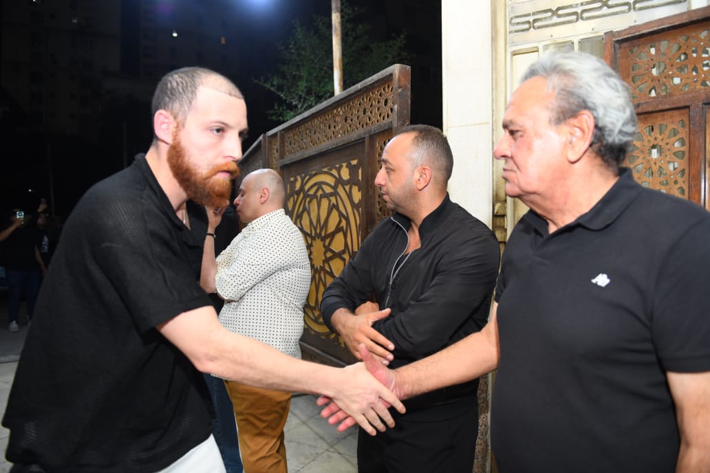عزاء حماة المنتج محمد السبكي