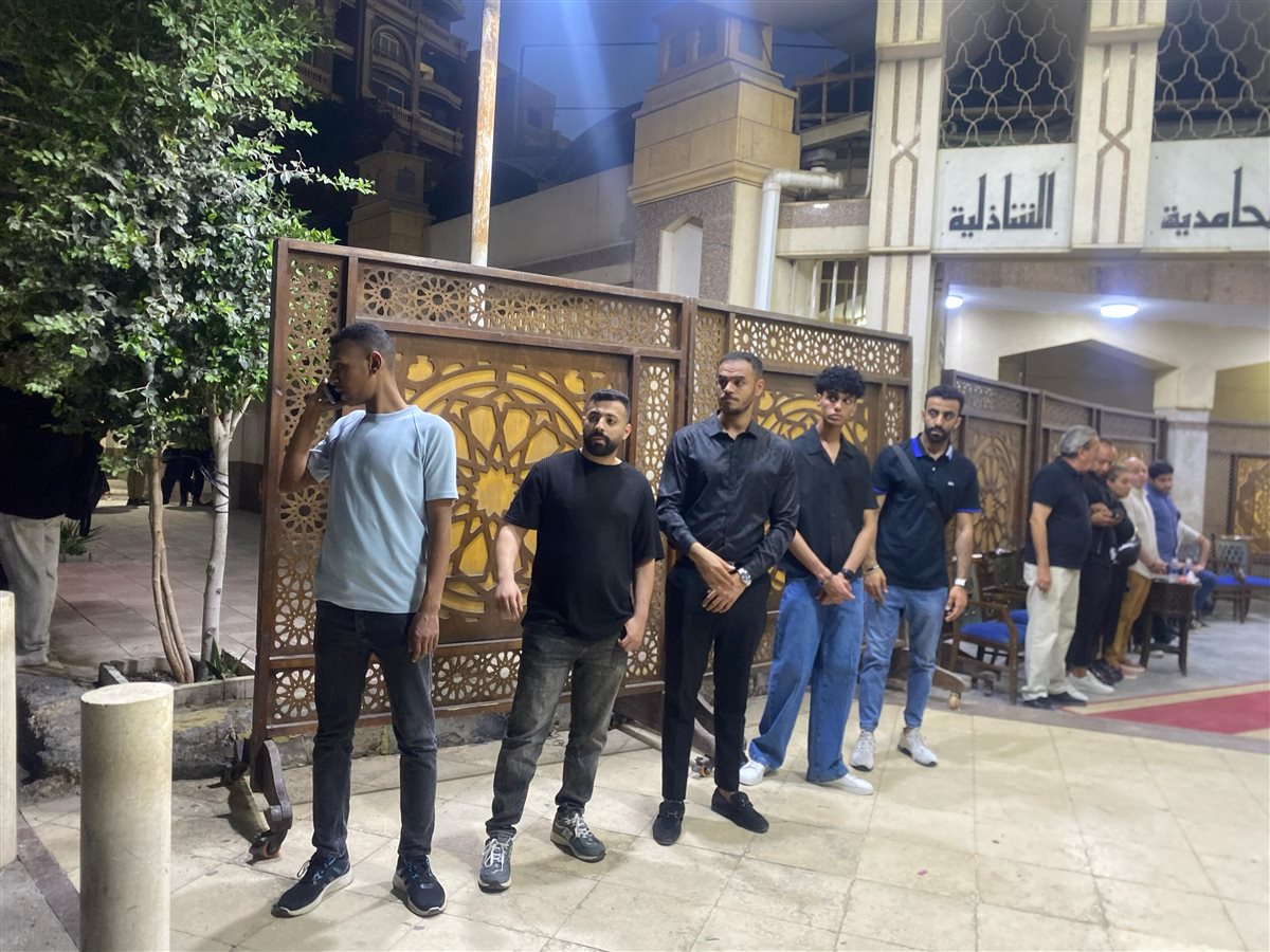 عزاء حماة محمد السبكي