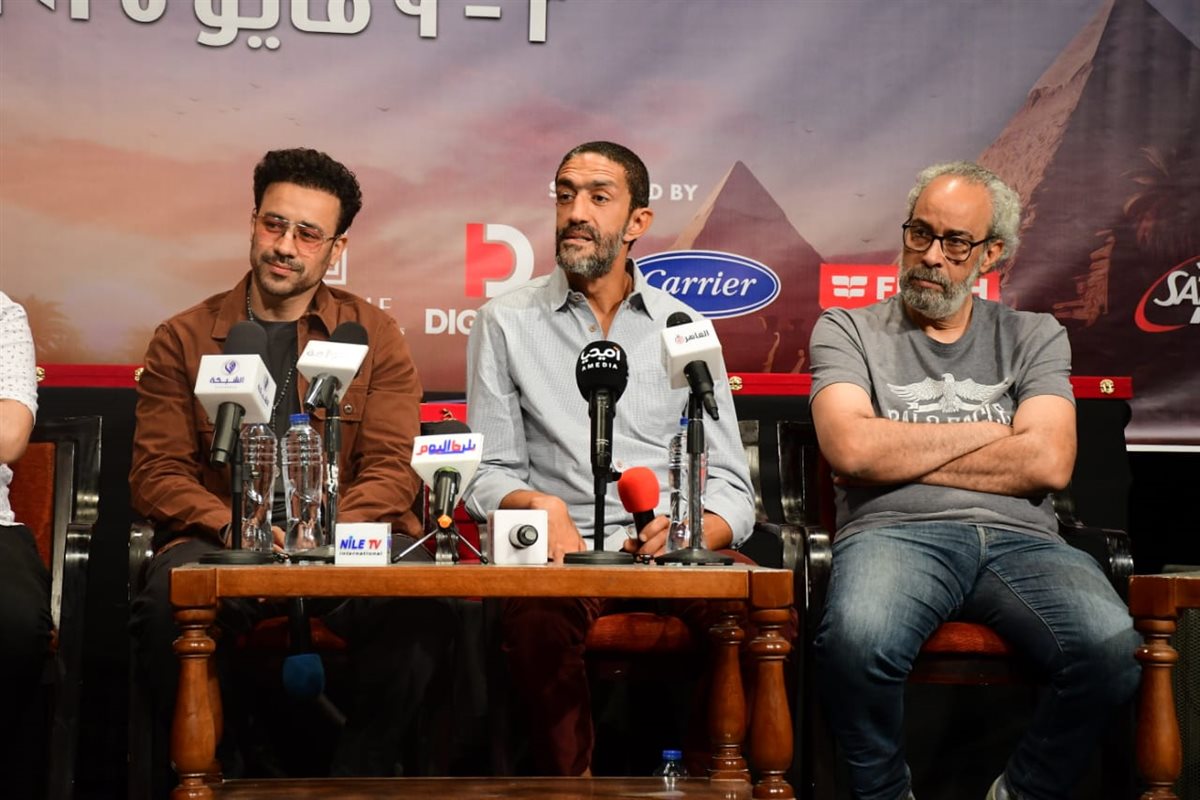 غياب منة شلبي وسوسن بدر .. أبرز لقطات وتصريحات ندوة فيلم