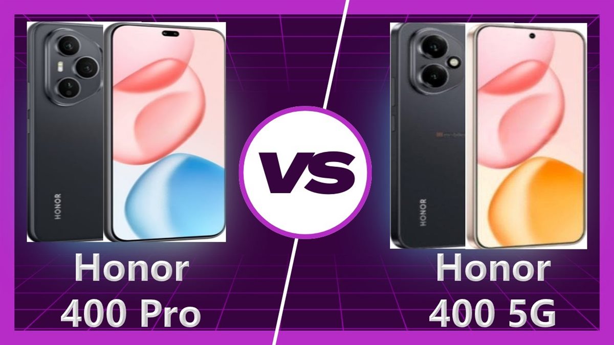 الفرق بين HONOR 400 وHONOR 400 Pro