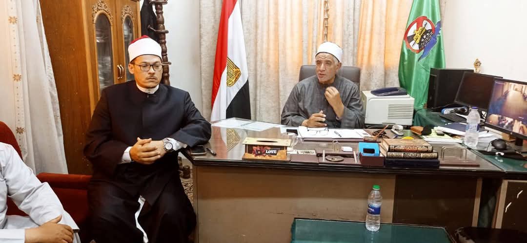 تفاصيل أجتماع وكيل اوقاف الفيوم يجتمع بالمفتشين ومديري إدارات أبشواي والعجميين والشواشنة<br>