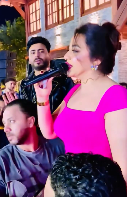 رحمة محسن في حفل زفاف