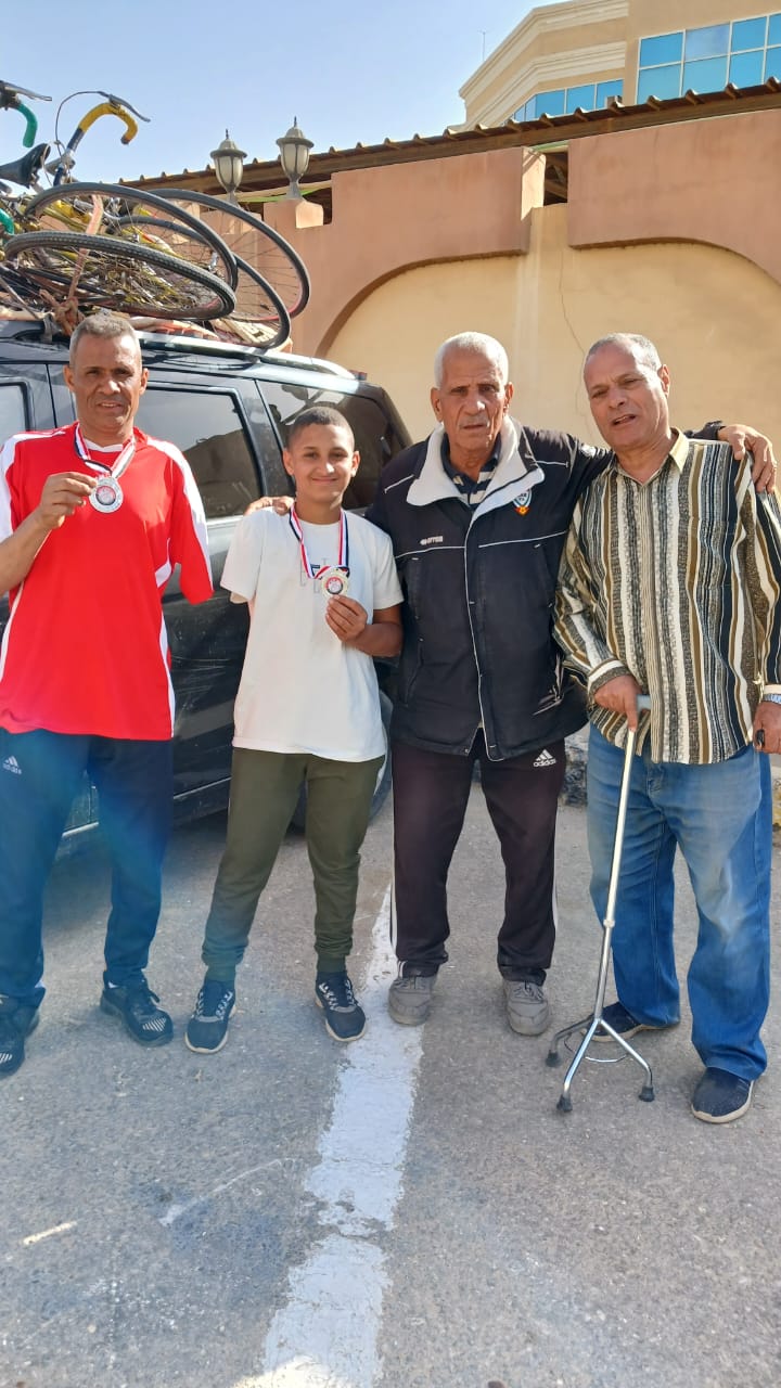 3 لاعبين ذوى الهمم بالفيوم يستعدون للمشاركة فى بطولة افريقيا للدراجات