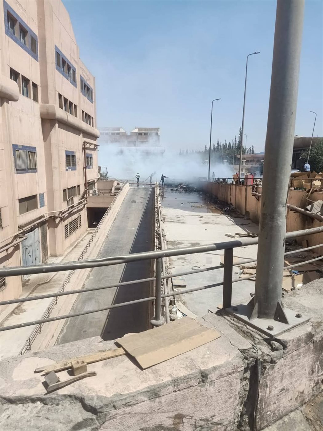 الحريق 