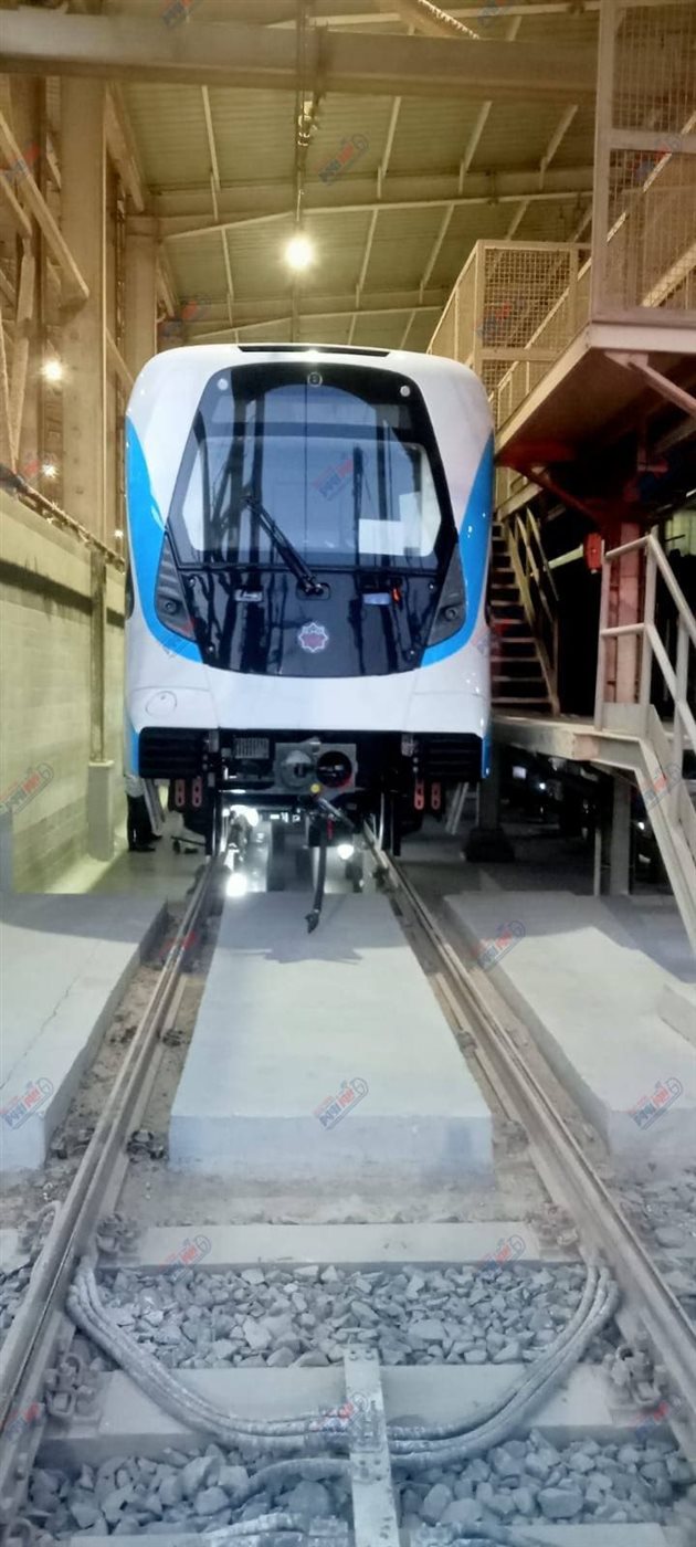 قطار حلوان الجديد