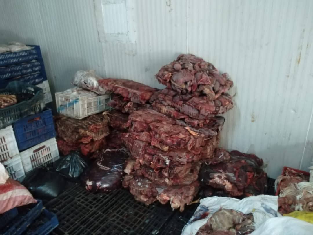 جانب من المضبوطات 