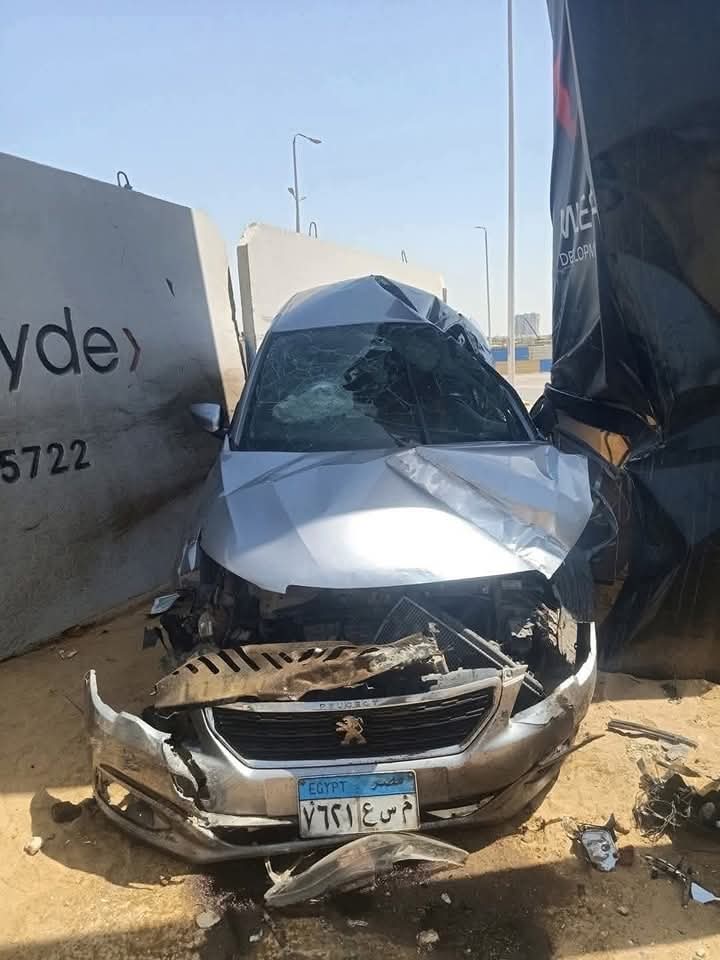 تهشم السيارة 