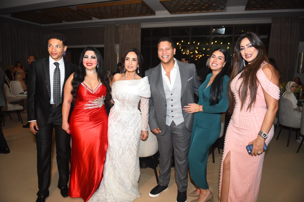 حفل زفاف ابنة أمل رزق